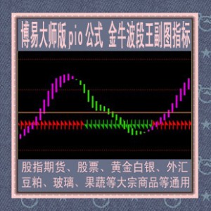 博易大师/趋势/金牛波段王指标 pio公式/商品期货/黄金白银/炒股